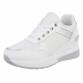 Damen Keilabsatz-Sneakers - white Gr. 37