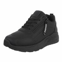 Damen Low-Sneakers - black