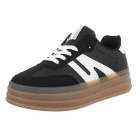 Damen Low-Sneakers - black