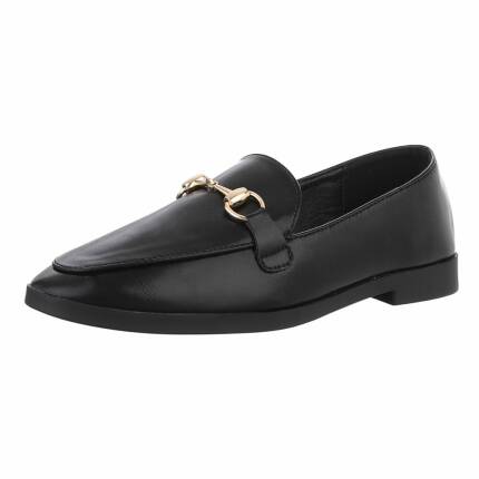 Damen Slipper - black Gr. 37