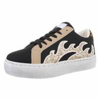 Damen Low-Sneakers - black