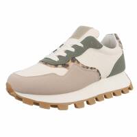 Damen Low-Sneakers - green