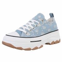 Damen Low-Sneakers - blue