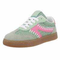 Damen Low-Sneakers - green