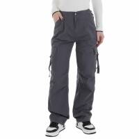 Damen Stoffhose von Laulia - grey